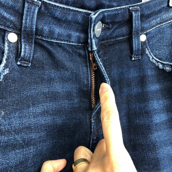 Diesel Grace Super slim Skinny low waist Stretch Dark wash jeans size W27 X L32 - Picture 12 of 15